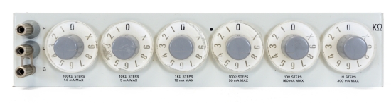 GenRad Iet Labs 1434-B 6 Decade Resistors